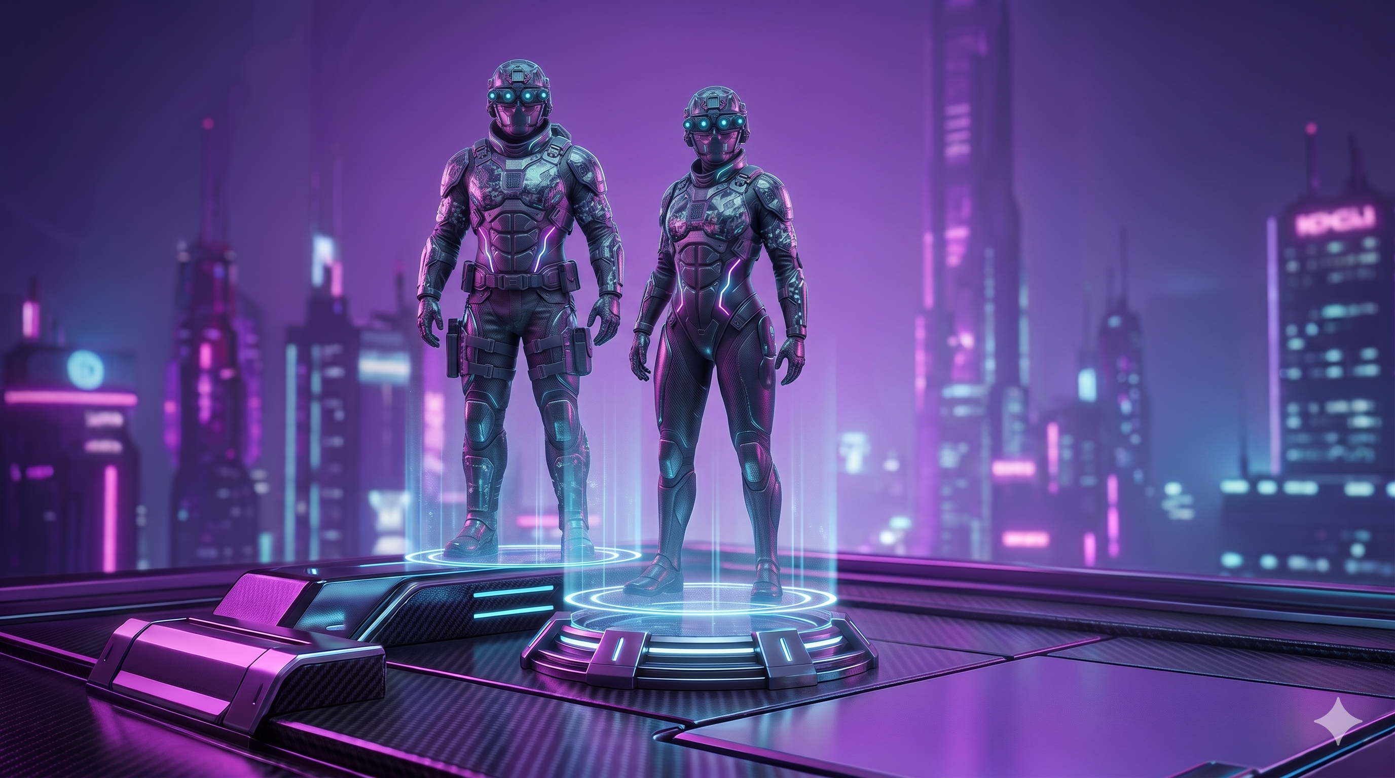 Ghost Walker character in CyberBlade