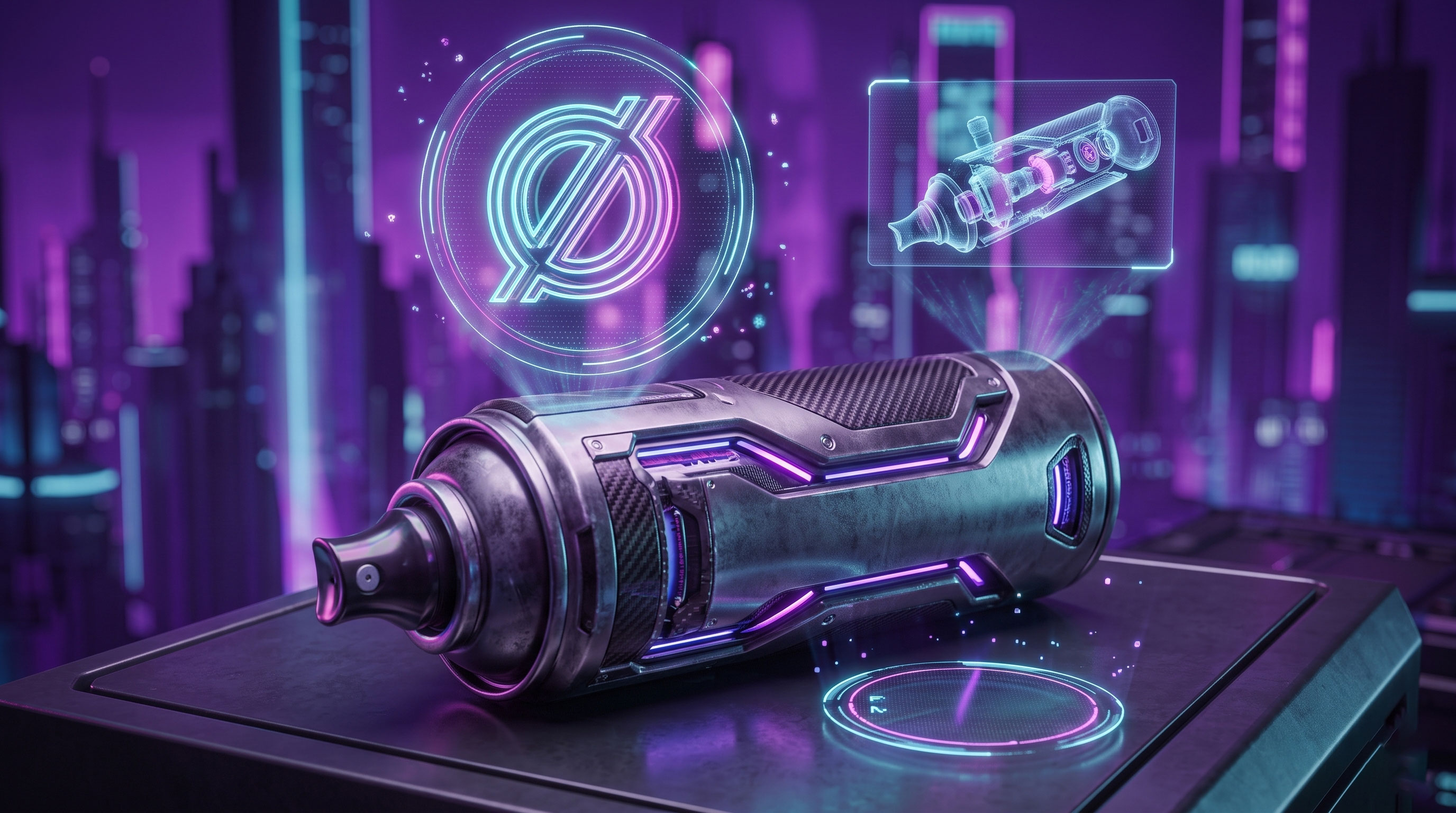 CyberBlade sigil tag artwork