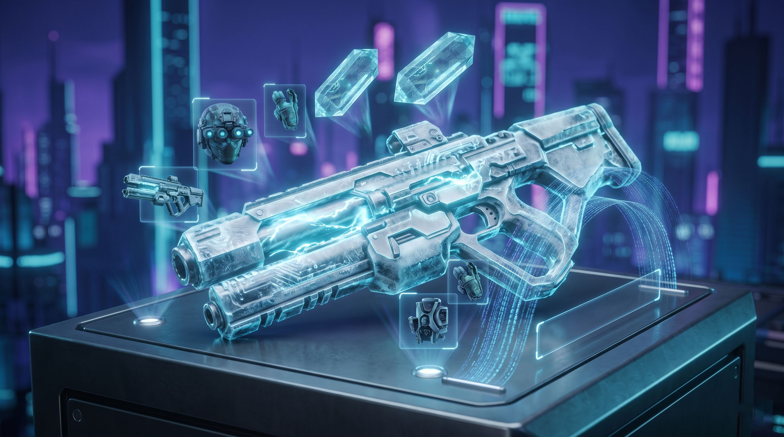 Veil Arc character in CyberBlade